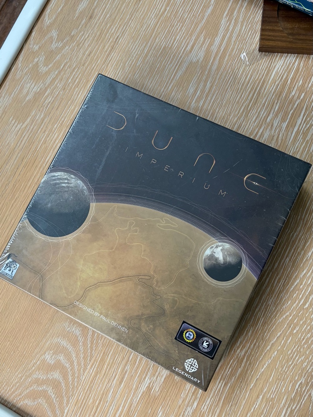 Dune Imperium Board Game - Black & Gold Box never been opened